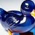 Cool Ducks Made Of Blue Sapphire Shorts Duck AI Art Cool Design Ideas Ducks Sapphire Blue