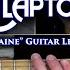 Cocaine Guitar Lesson Eric Clapton