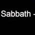 Black Sabbath N I B Drum BackTrack