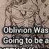 Oblivion Was Going To Be VERY Different Oblivion Tes Lore Bethesda Toddhoward Redguard