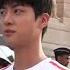 BTS Jin Holds Olympics Torch In Paris The Louvre