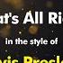 Elvis Presley That S All Right Karaoke Version From Zoom Karaoke