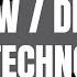 RAW DEEP TECHNO NOTE RECORDINGS PART I 130 143BPM 4K