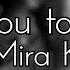 Mira K For You To Stay Live Acoustic Version