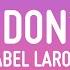 Isabel LaRosa Eyes Don T Lie Lyrics