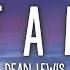 Dean Lewis Half A Man Lyrics