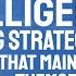 115 Intelligent Strategies That Maintain Themselves With David Stendahl AUDIO ONLY