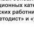 О ВВЕДЕНИИ НОВЫХ КВАЛИФИКАЦИОННЫХ КАТЕГОРИЙ УЧИТЕЛЕЙ учитель методист и учитель наставник