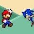 Super Mario Vs Sonic The Hedgehog