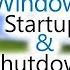 All Windows Startup Sounds And Shutdown Sounds Windows 3 1 To Windows 10