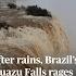 WATCH After Rains Brazil S Iguazu Falls Rages 10 Times The Norm Shorts