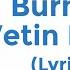 Burna Boy Wetin Dey Sup Lyrics Video