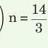 Solve N 12 70 15 Linear Equation Video Solution Tiger Algebra