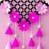 Easy And Quick Paper Wall Hanging Ideas A4 Sheet Wall Decor Cardboard Reuse Diwali Decoration