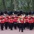 Guards March Along The Mall Trooping The Colour 2016