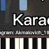 Dada Sizni Yaxshi Ko Raman Nodirbek Xolboyev Karaoke Piano Version Professional Version