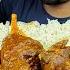 HUGE SPICY MUTTON CURRY GRAVY MUTTON LIVER CURRY RICE ONION MUKBANG ASMR EATING SHOW BIG BITES