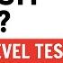 What Is YOUR English Level Take This Test