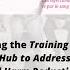 Introducing The Training And Education Hub To Address Sexual Health And Harm Reduction Stigma