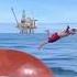 WORK AT NORTH SEA OIL RIG The Most Dangerous Job In The World Northsea Oilrig Offshore