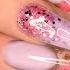 Nailart Cherry Blossom Mit Jolifin Dried Flowers Mix Pastell Rose Tutorial