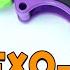 Plastic Reate Exo K Gravity Karambit Knife Fidget Toy For Adults