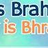 Unity Is Brahma Diversity Is Bhrama Dr Lathashree S Satsang Srisathyasai