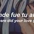 Cyberpunk Edgerunners Where Did Your Love Go Lyrics Letra Español