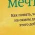 Обзор книги Барбара Шэр О чем мечтать