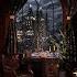 Stormy Hogwarts Library Study Night Ambience Cozy Fireplace Rain Thunder Sounds