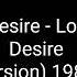 Gina Desire Love And Desire 12 Version 1987 Vinyl Hi Nrg