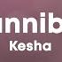 Kesha Cannibal Lyrics