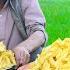 Cooking Most Giant Crispy Potato Chips Elderly Couple Feed Poor Kids