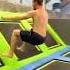 A NEW CRAZY WAY TO USE A TRAMPOLINE