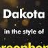 The Stereophonics Dakota Karaoke Version From Zoom Karaoke