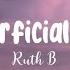 Superficial Love Ruth B Tiktok Version Speed Up And Lyrics