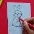 How To Draw Rabbit In Easy Way Shorts Easydrawing