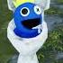 Skibidi Toilet Rainbow Friends Blue