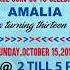 Amalia Turns 13 2017