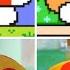 Mega Mushroom In All 2D Super Mario Gamestyles