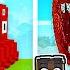 NOOB VS PRO TREN YİYEN SOLUCAN YAPI KAPIŞMASI Minecraft