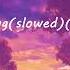 Lisa Shoong Slowed Lisa Only