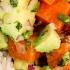 Grilled Salmon With Papaya Pico De Gallo