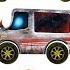 Scary Street Vehicles Cars And Trucks Halloween Cars Cartoon