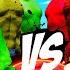 TEAM GREEN HULK VS TEAM RED HULK EPIC SUPERHEROES WAR