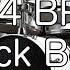 124 BPM Rock Drum Beat For Guitar Bass And Instrumental Practise