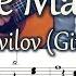 Ave Maria Vladimir Vavilov Giulio Caccini Fingerstyle Guitar TAB