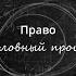 14 Уголовный процесс