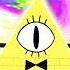 Hell S Commin With Me Bill Cipher Gravity Falls Cover AI