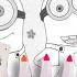 Раскрашиваю Миньонов из мультфильма Гадкий я Minion Coloring Book